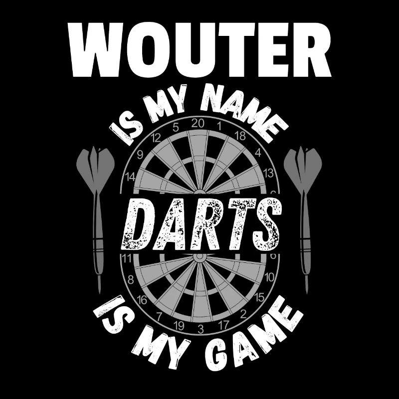Personalised Darts merchandise for Wouter