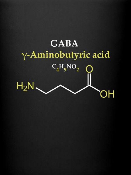 Acide gamma-aminobutyrique GABA Molécule