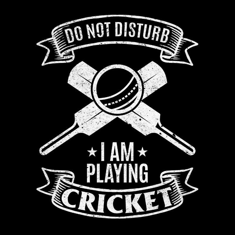 Citations de cricket drôles - Ne pas déranger je joue