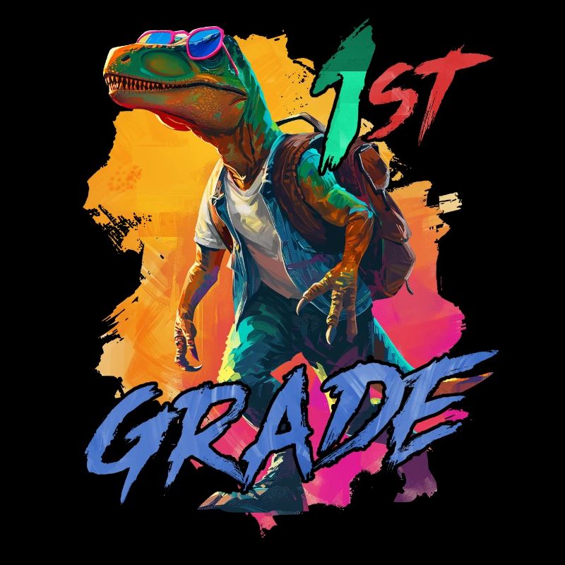 Dino Schulranzen 1. Klasse Einschulung Junge