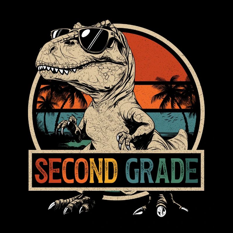 2nd Class Dinosaur T-Rex Sunglasses Dino