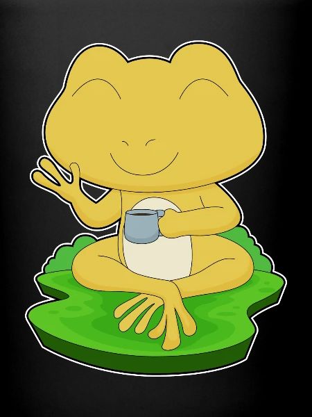 Frog Cup of Coffee
