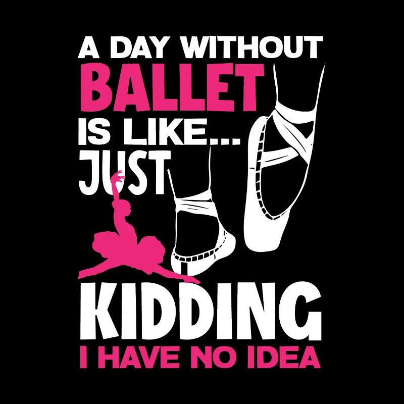 Cadeau de danseuse de ballet ballerine mignonne