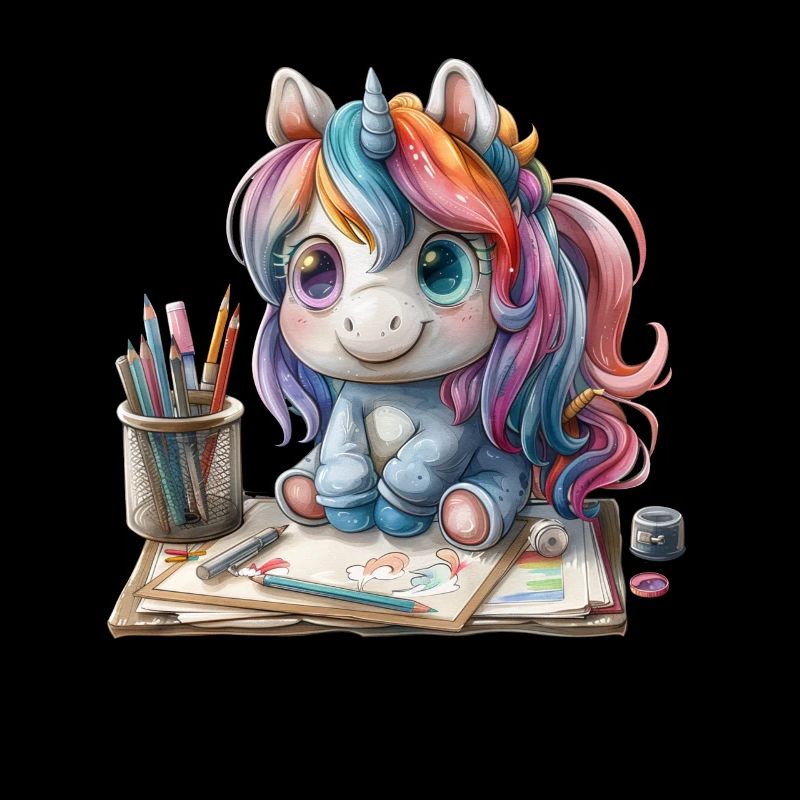 Einhorn Schule Kawaii Japanisch
