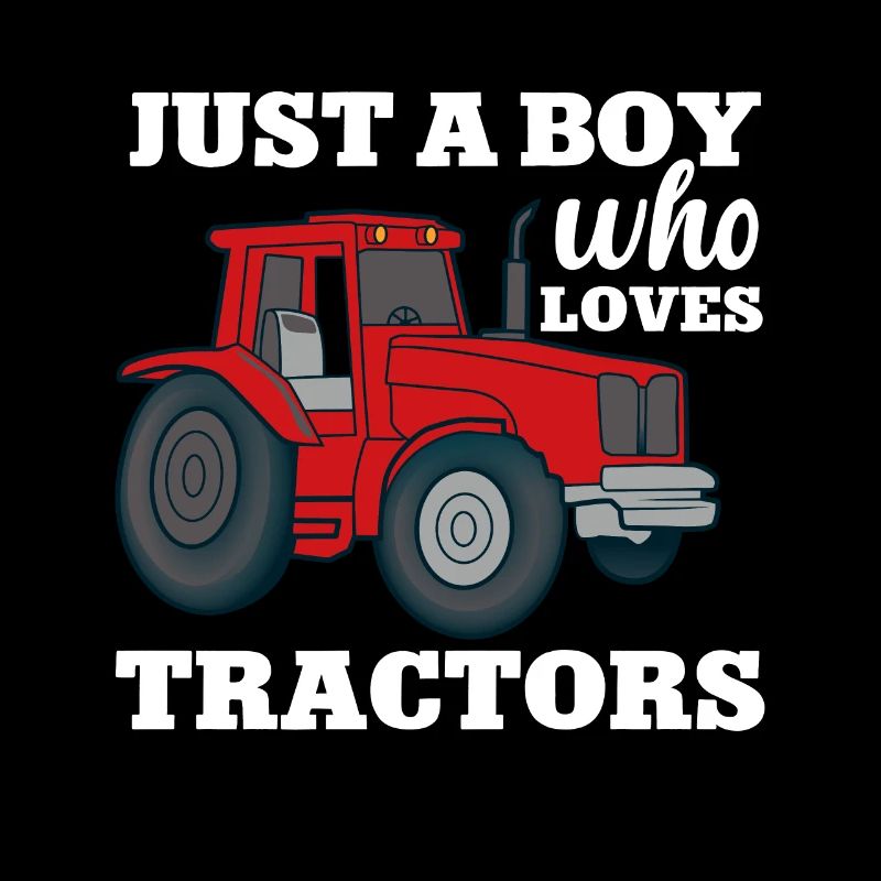 Tractor Boy Young Farmer Tractor Lover