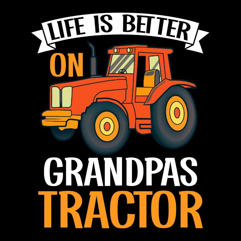 Traktorjunge Junger Bauer Traktorliebhaber