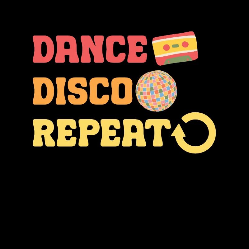 Disco Groovy Hippie 70s 80s Vintage Seventies