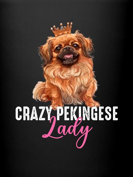 Crazy Pekingese lady
