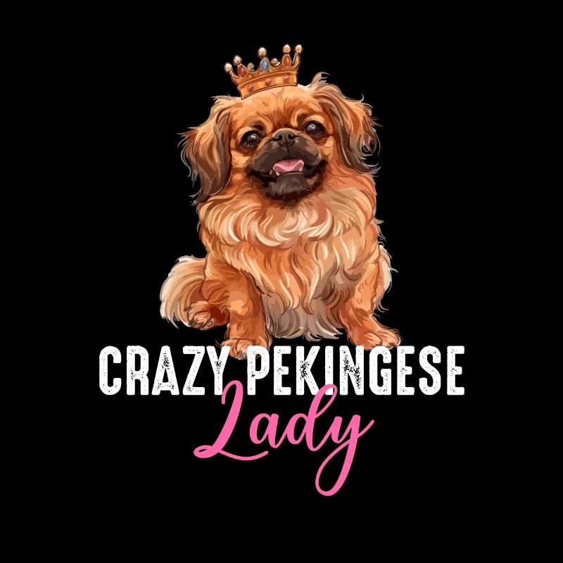 Crazy Pekingese lady