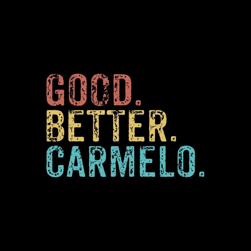 Cool guys are called carmelo