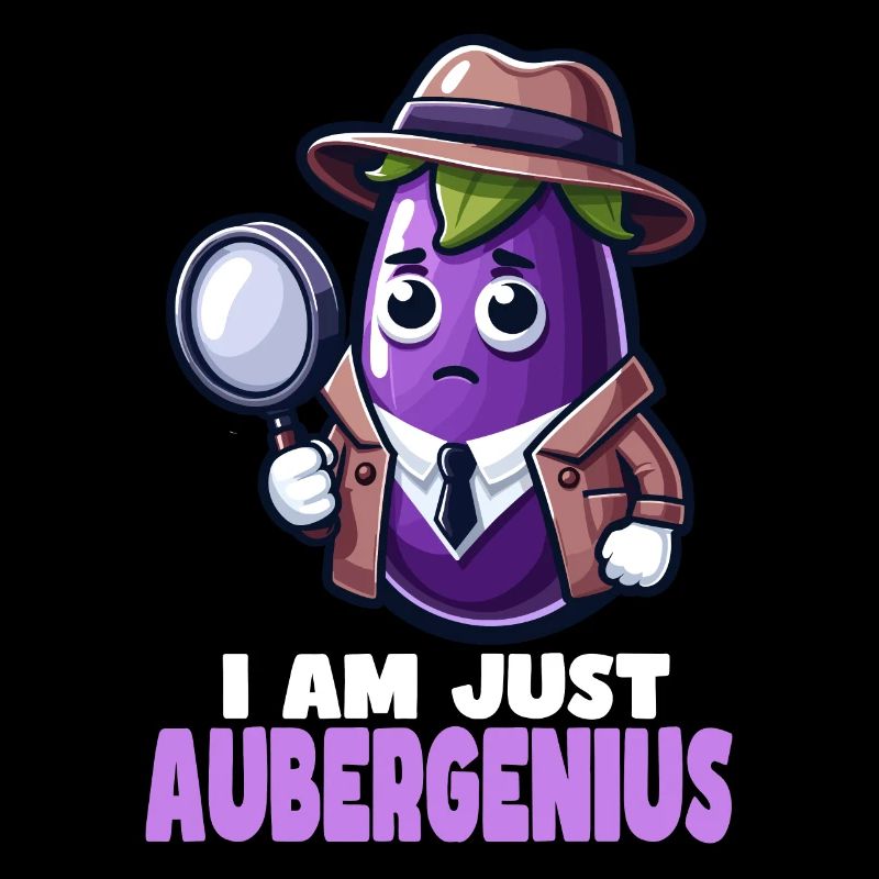 Aubergenius Detective Saying