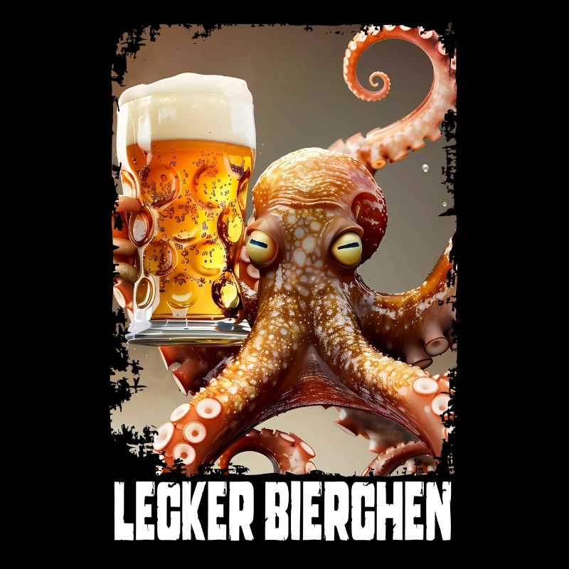 Lecker Bierchen Oktopus