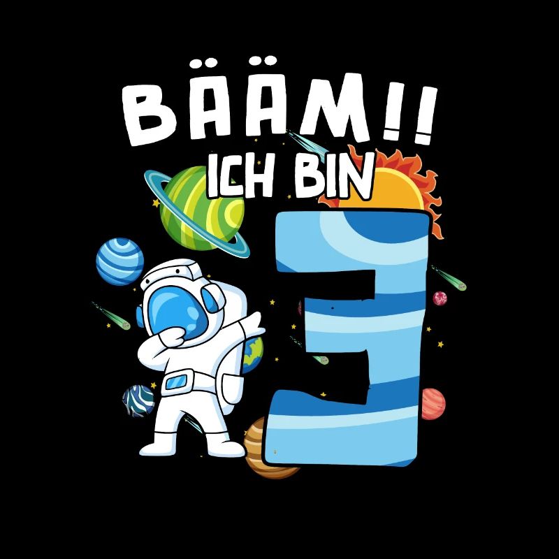 Bääm Ich bin 3 Astronaut