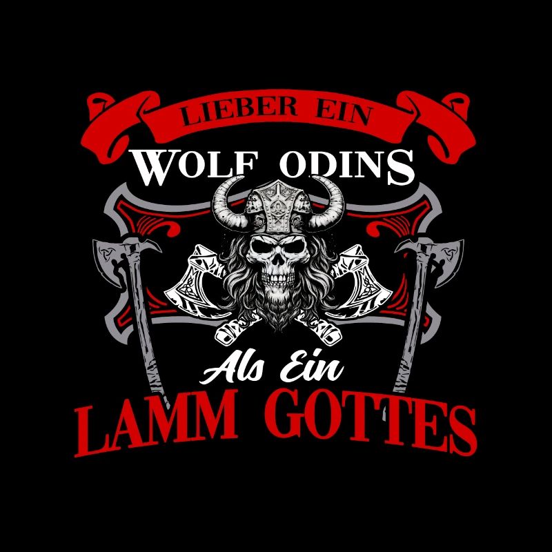 Wikinger Tshirt Viking Valhalla Walhalla Gott Odin