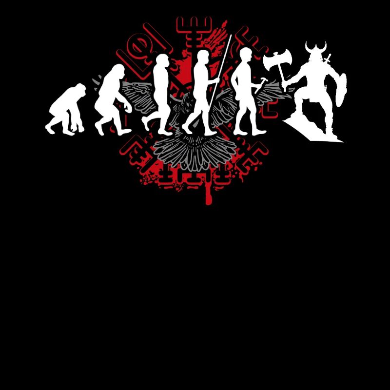 Wikinger Tshirt Viking Valhalla Walhalla Gott Odin