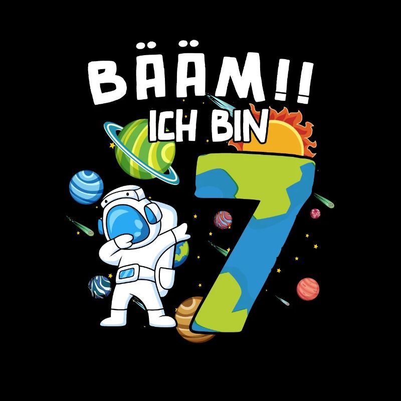 Bääm Ich bin 7 Astronaut