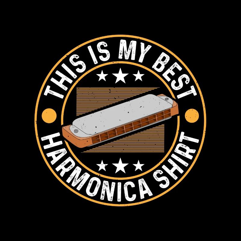 This Is My Best Harmonica Shirt Harmonica Musical