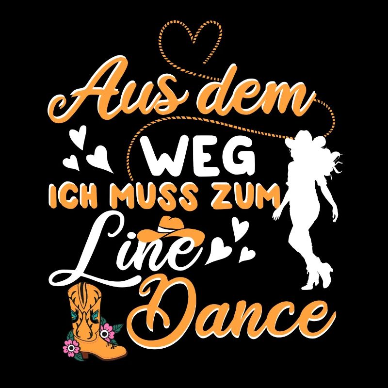 Line Dance Linedance Tanzen Aus dem Weg