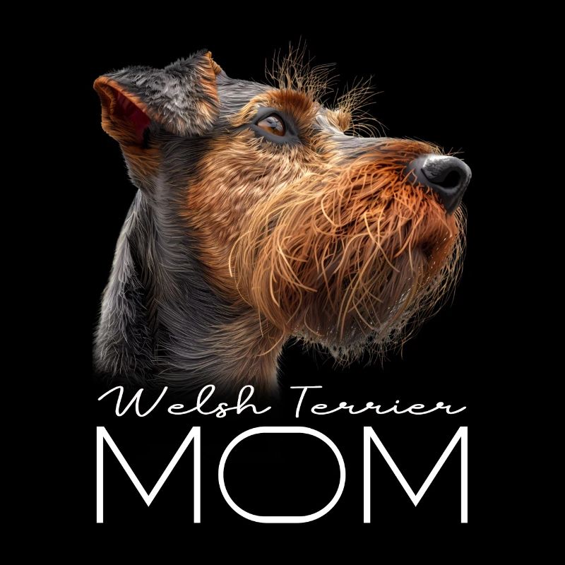 Maman Welsh Terrier