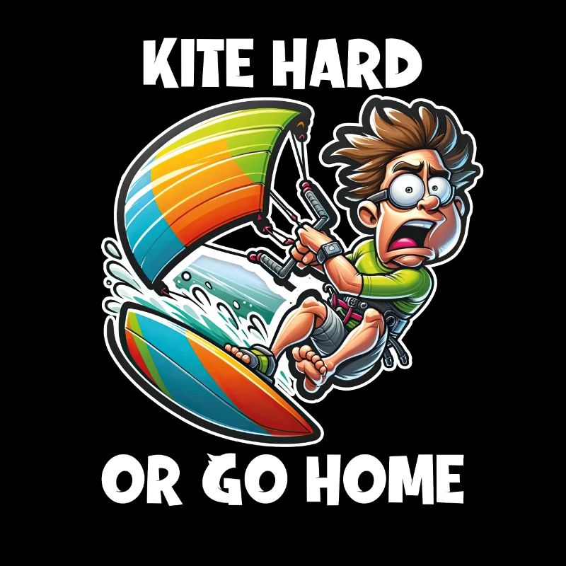 Kitesurf Kite dur ou rentrer à la maison