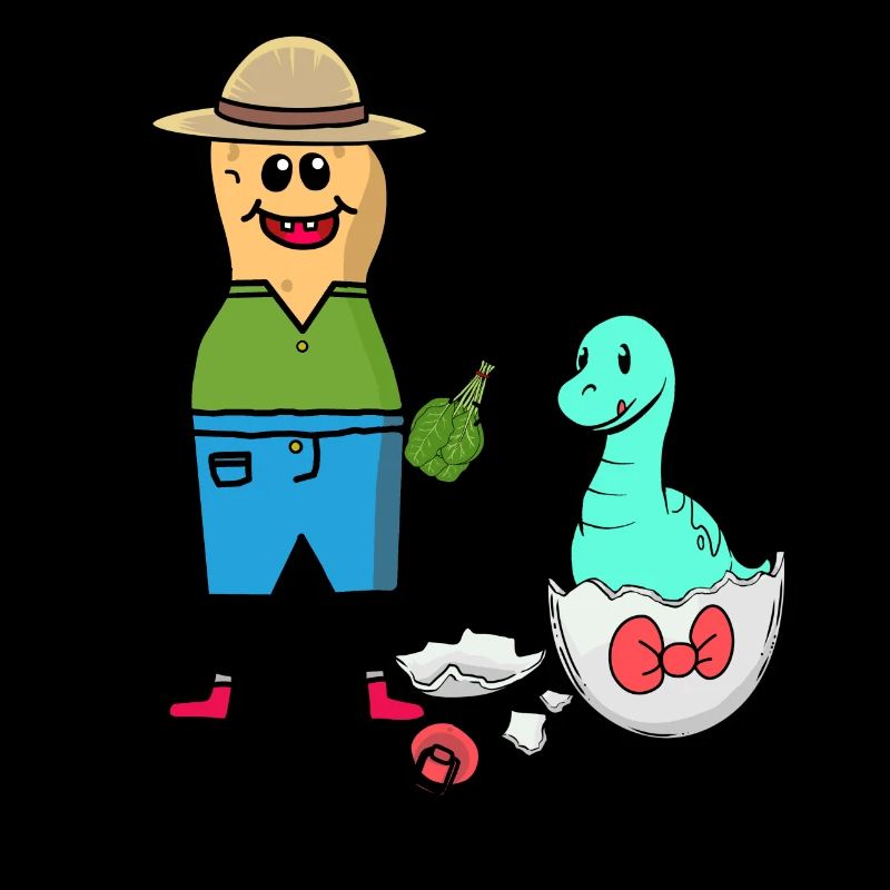 Cacahuète Zookeeper Dino bébé oeuf de naissance