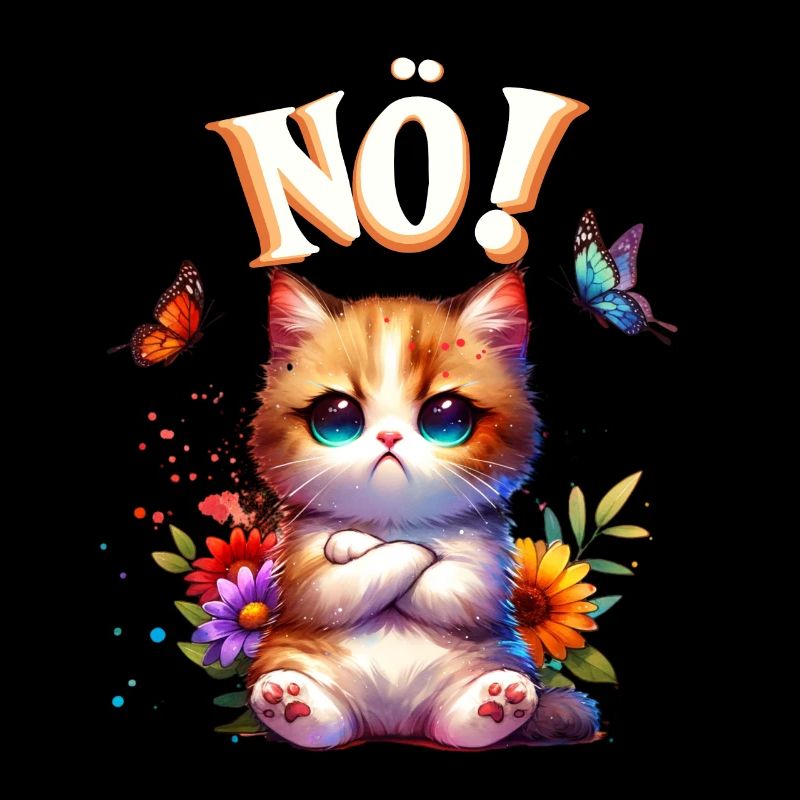 Cat Funny Saying Nope! for cat lovers