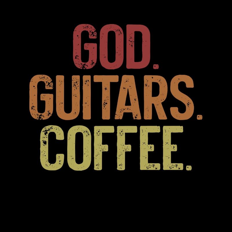 God Guitars Coffee Christian Guitarist