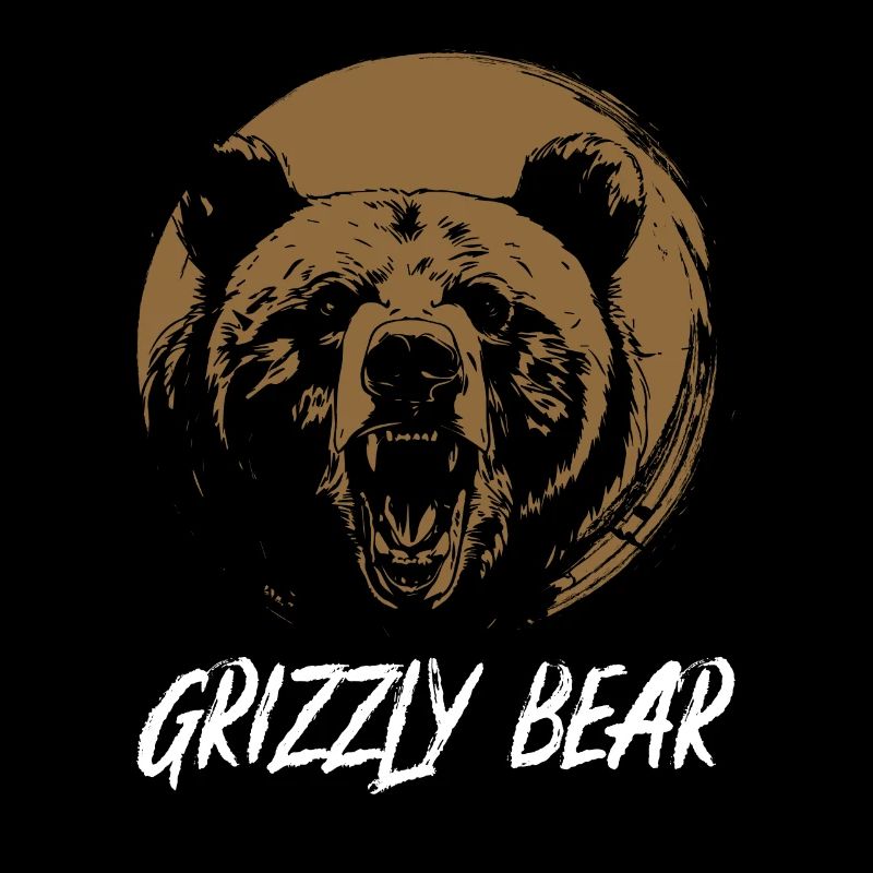 Grizzli Ours brun