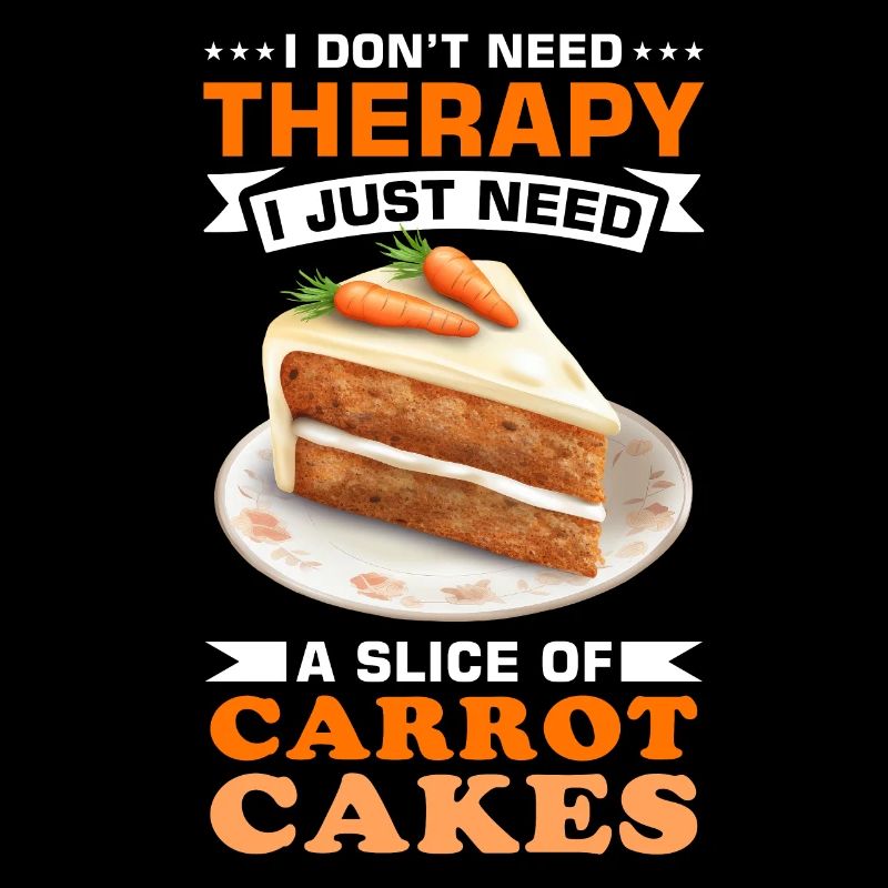 Witziger Karottenkuchen Spruch