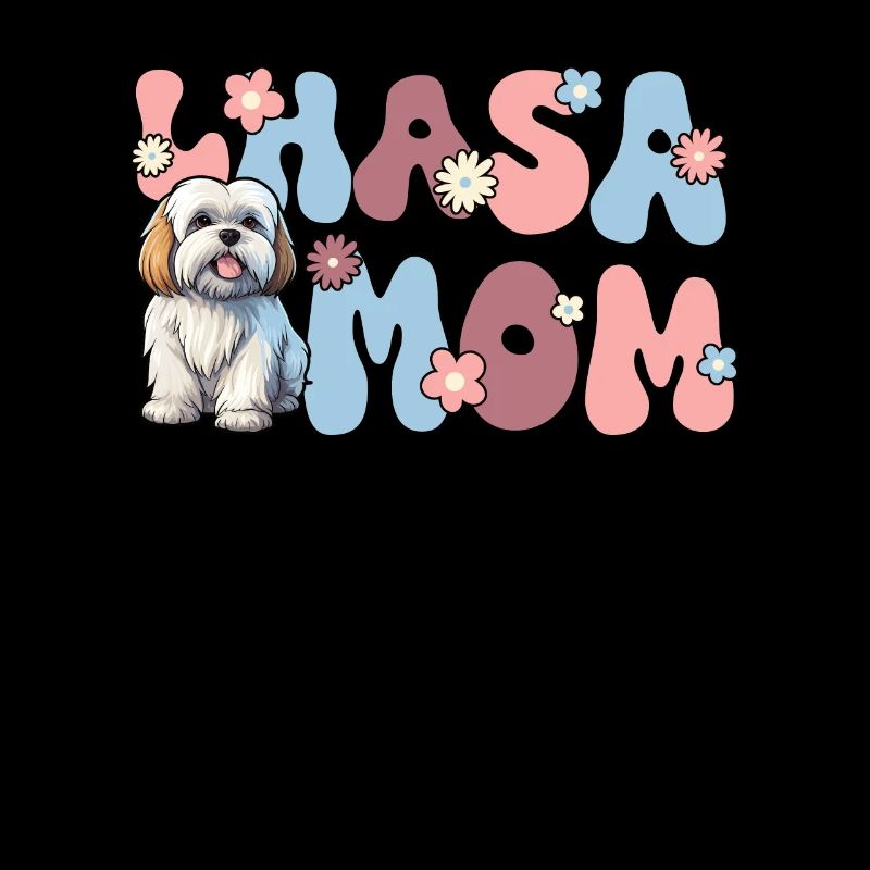 Lhasa Apso Groovy Lhasa Mom