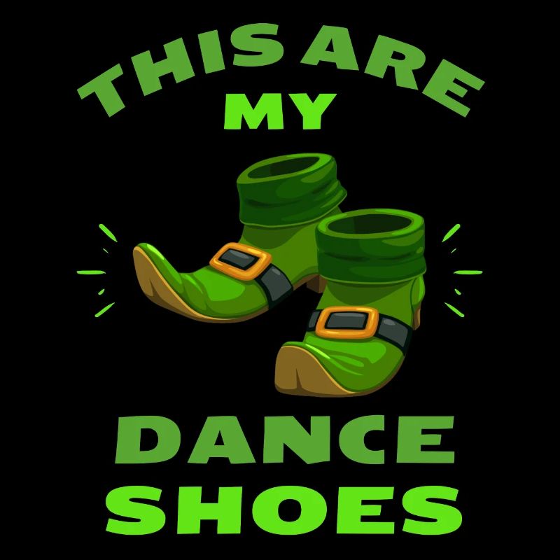 Ce sont mes chaussures de danse irlandaises Celtic Ireland