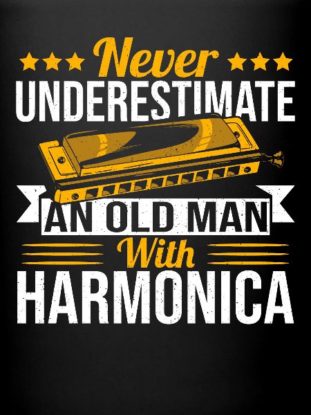 Playing Harmonica Gift