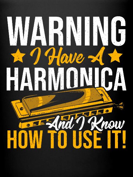 Playing Harmonica Gift