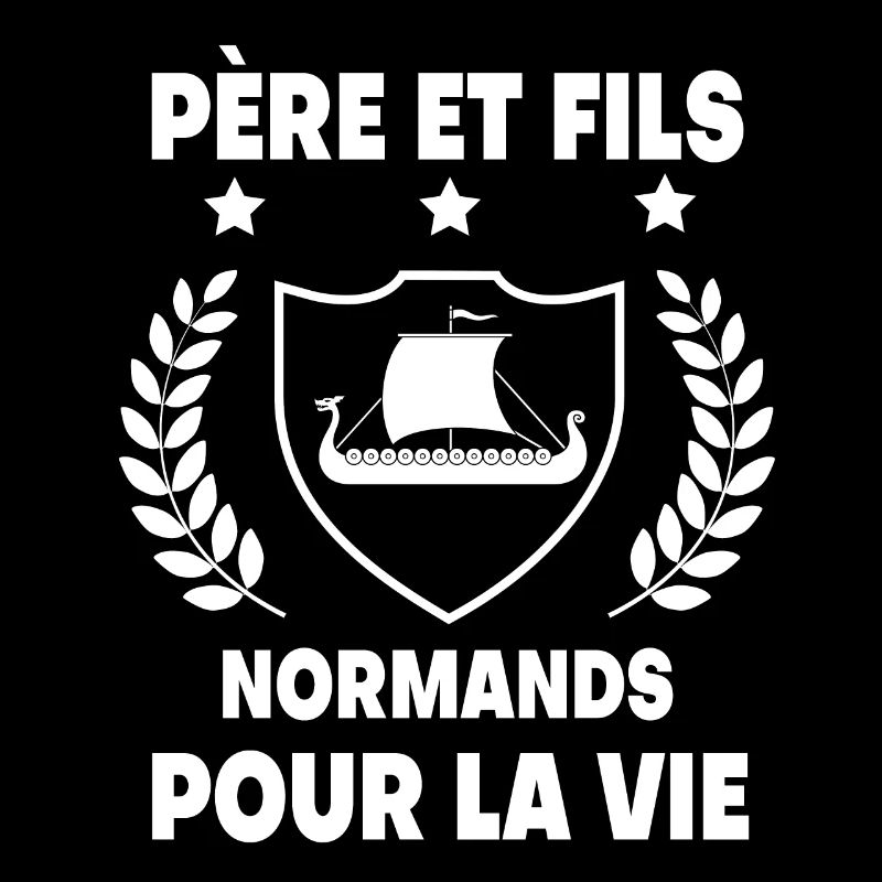 Father and son Norman dad Normandy