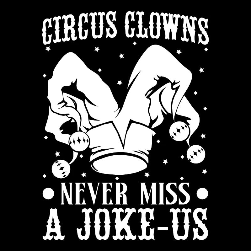 Les clowns graphiques de cirque ne manquent jamais une blague Cirque