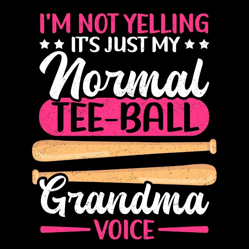 Tee Ball Grandma Tee-Ball Teeball T-Ball Geschenk