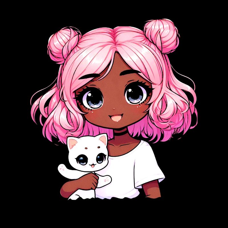 Anime African American Afro Anime Merch Stuff