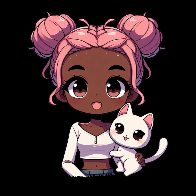 Anime Afro-américain Afro Anime Merch Stuff