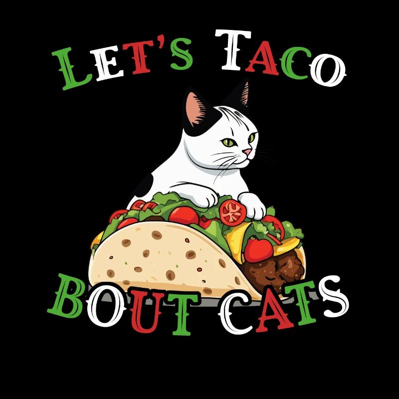 Funny Taco Cat Cinco De Mayo Mexican