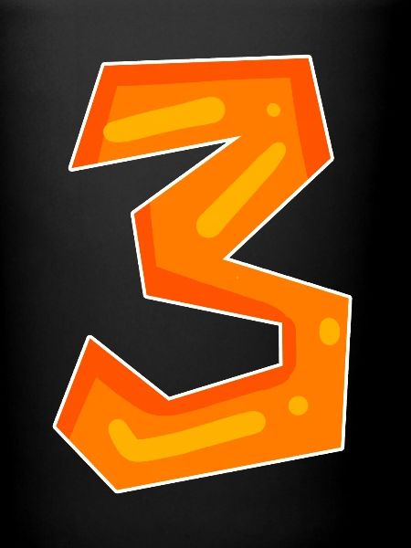 3 orange