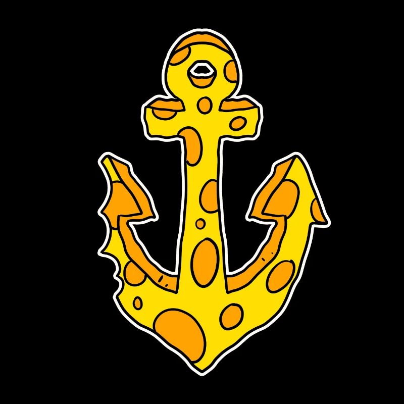 Symbole du capitaine de l’ancre de fromage