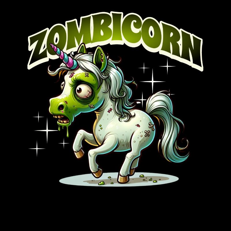 Zombiecorn Zombie Einhorn