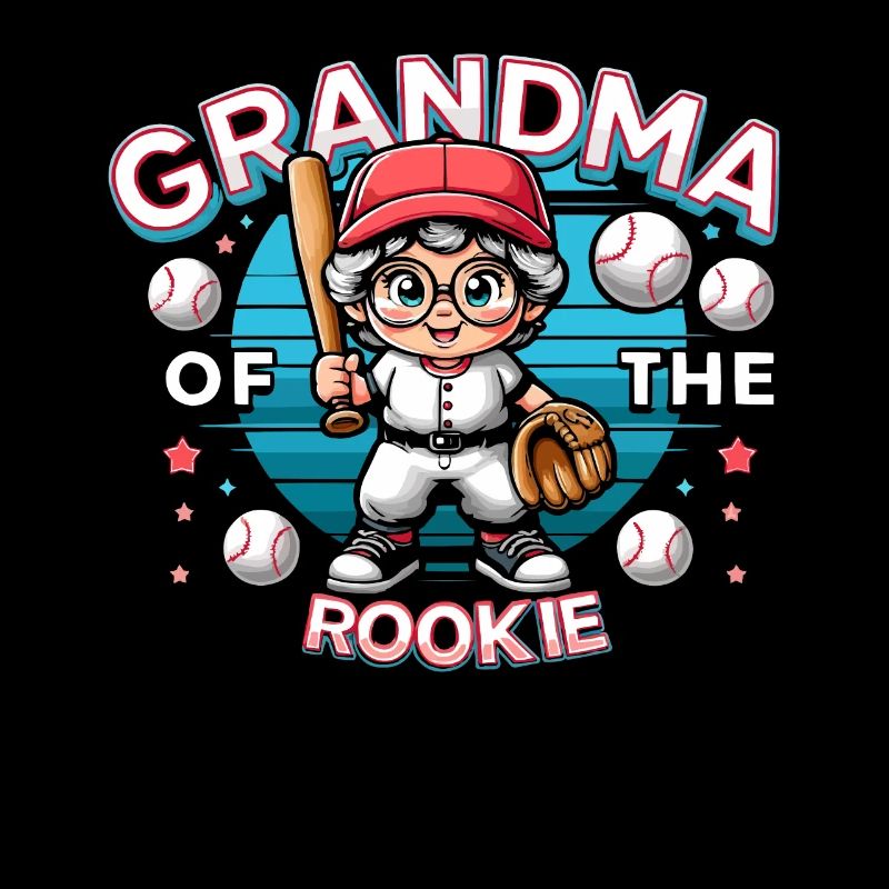 Baseball Oma Großmutter Großelterntag