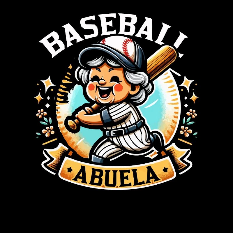 Baseball Oma Großmutter Großelterntag