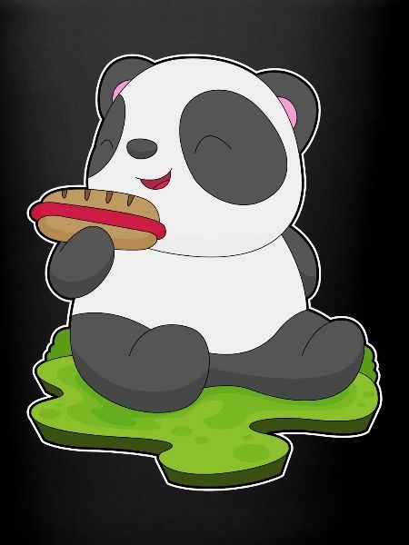 Hot-dog Panda