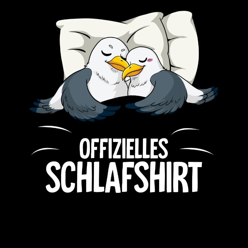Offizielles Schlafshirt Möwe