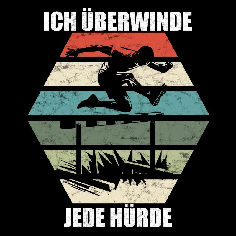 Course d’obstacles athlétisme athlète haies