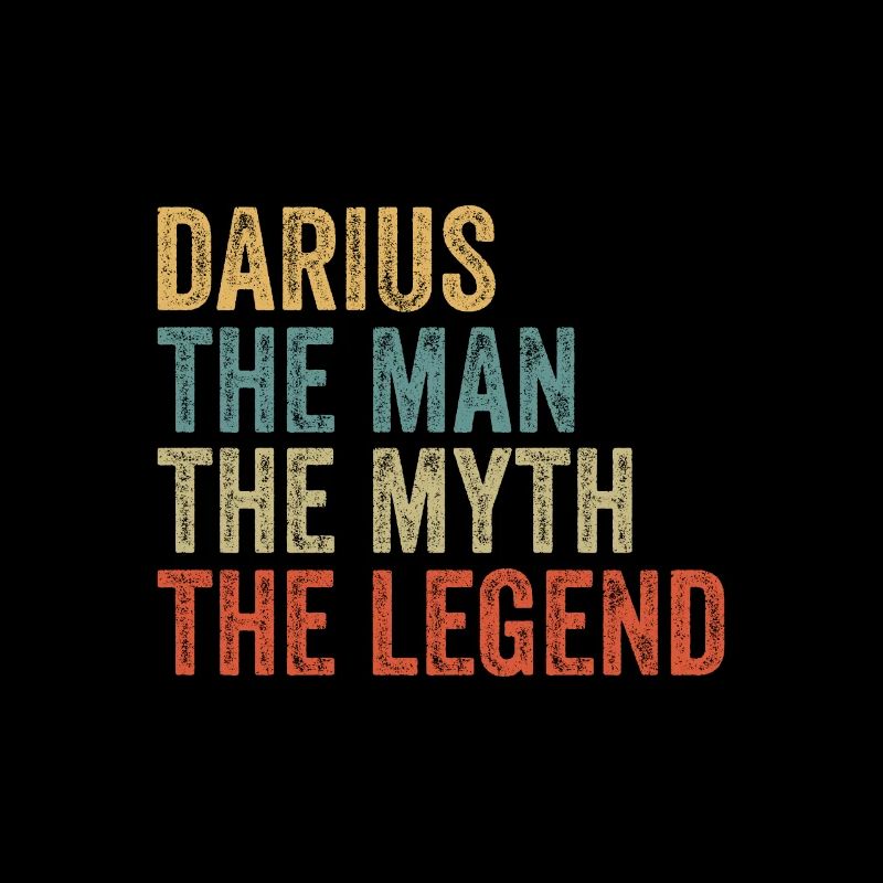 Darius the man the myth