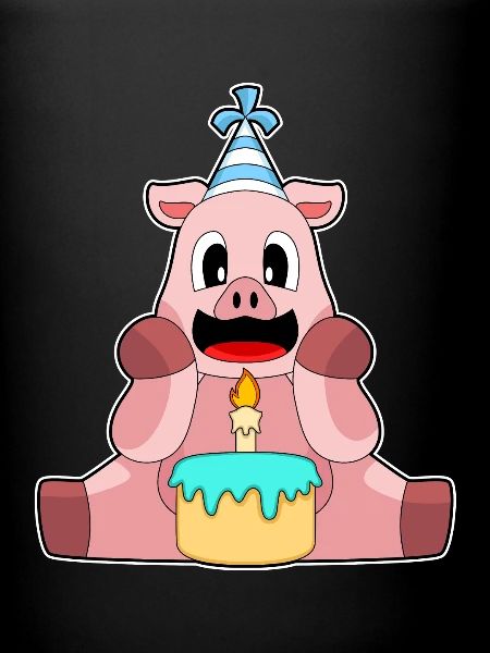 Gâteau d’anniversaire de cochon