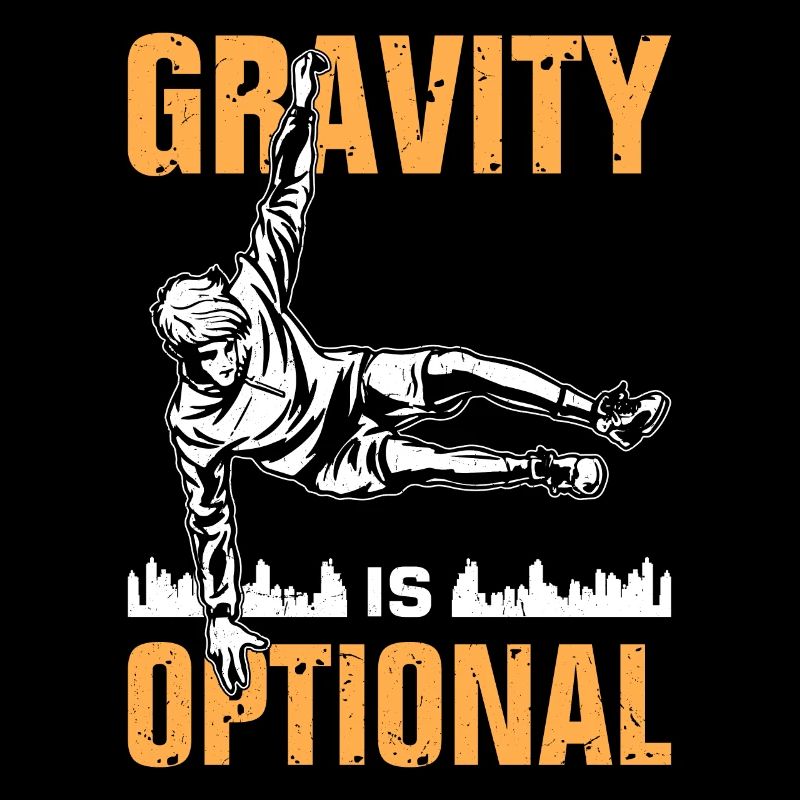 Funny parkour saying